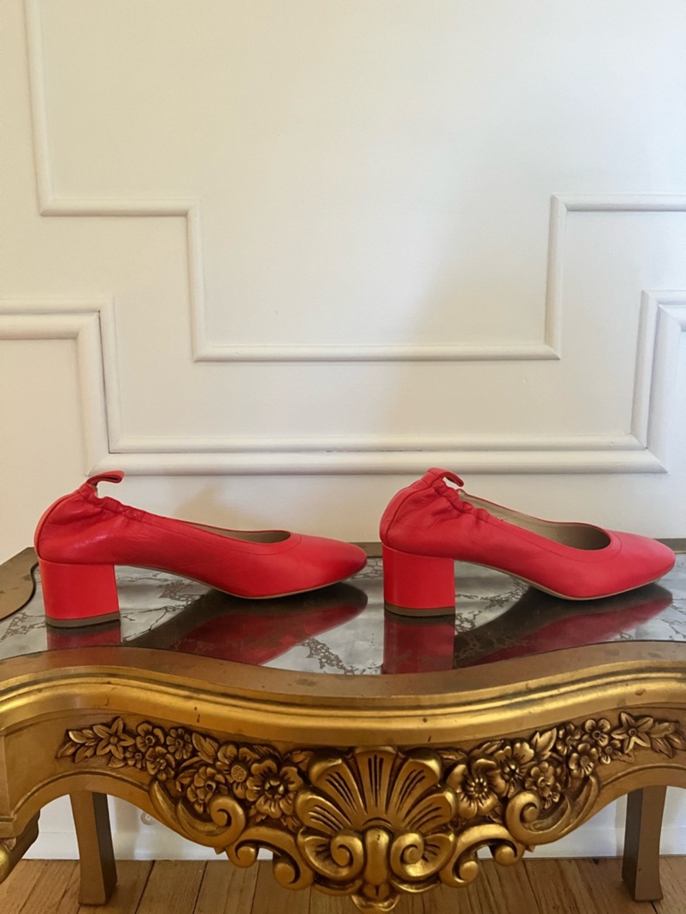 Everlane Red Day Heels - Picture 5 of 7